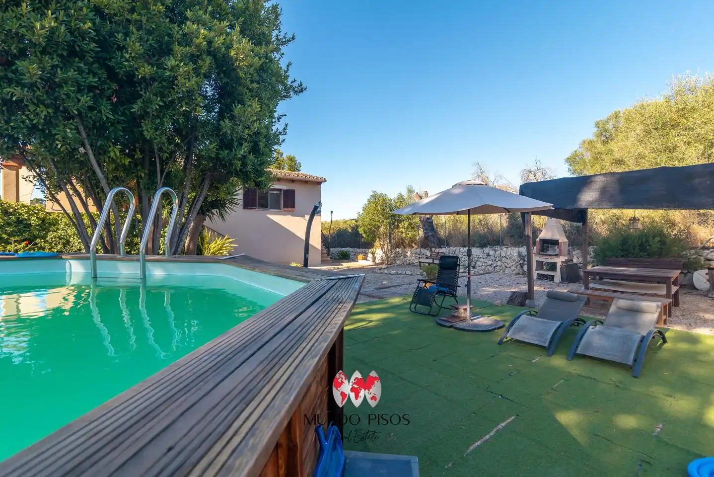 Jardín de Finca rústica en venta en Montuïri con Jardín privado, Terraza y Piscina