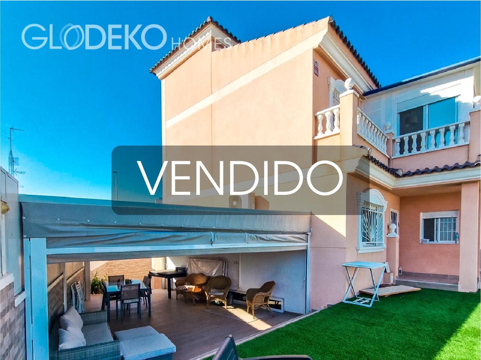 Exterior view of House or chalet for sale in Santa Pola  with Air Conditioner, Heating and Private garden