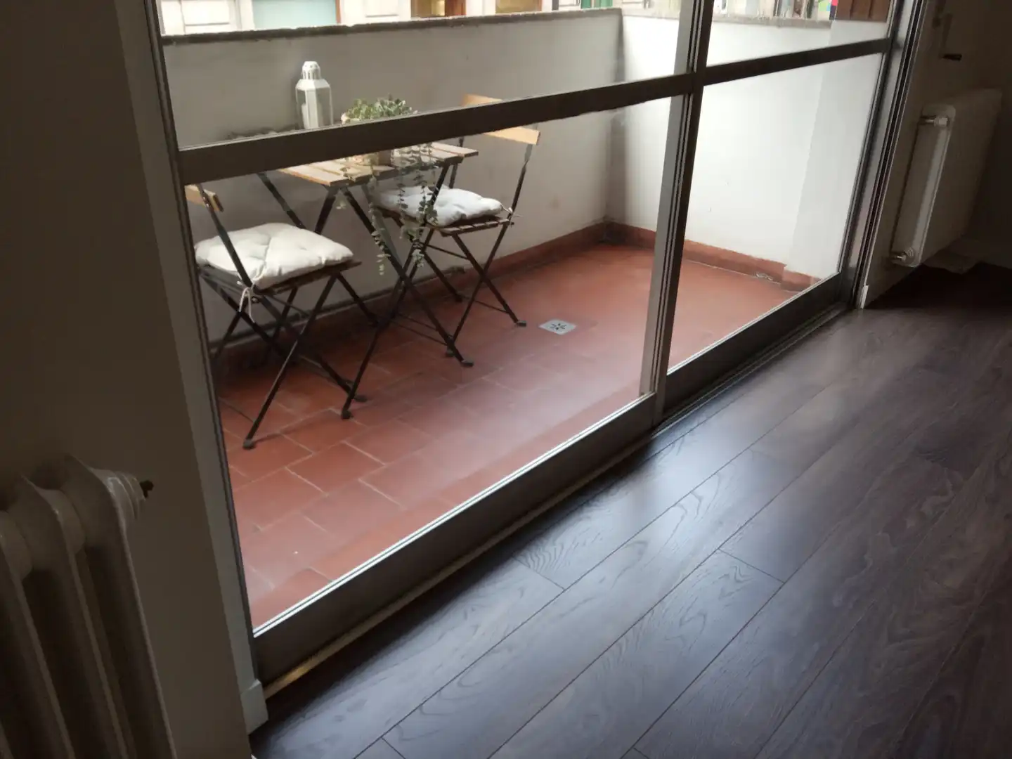 Balcony of Flat for rent in Ourense Capital   with Heating, Terrace and Furnished