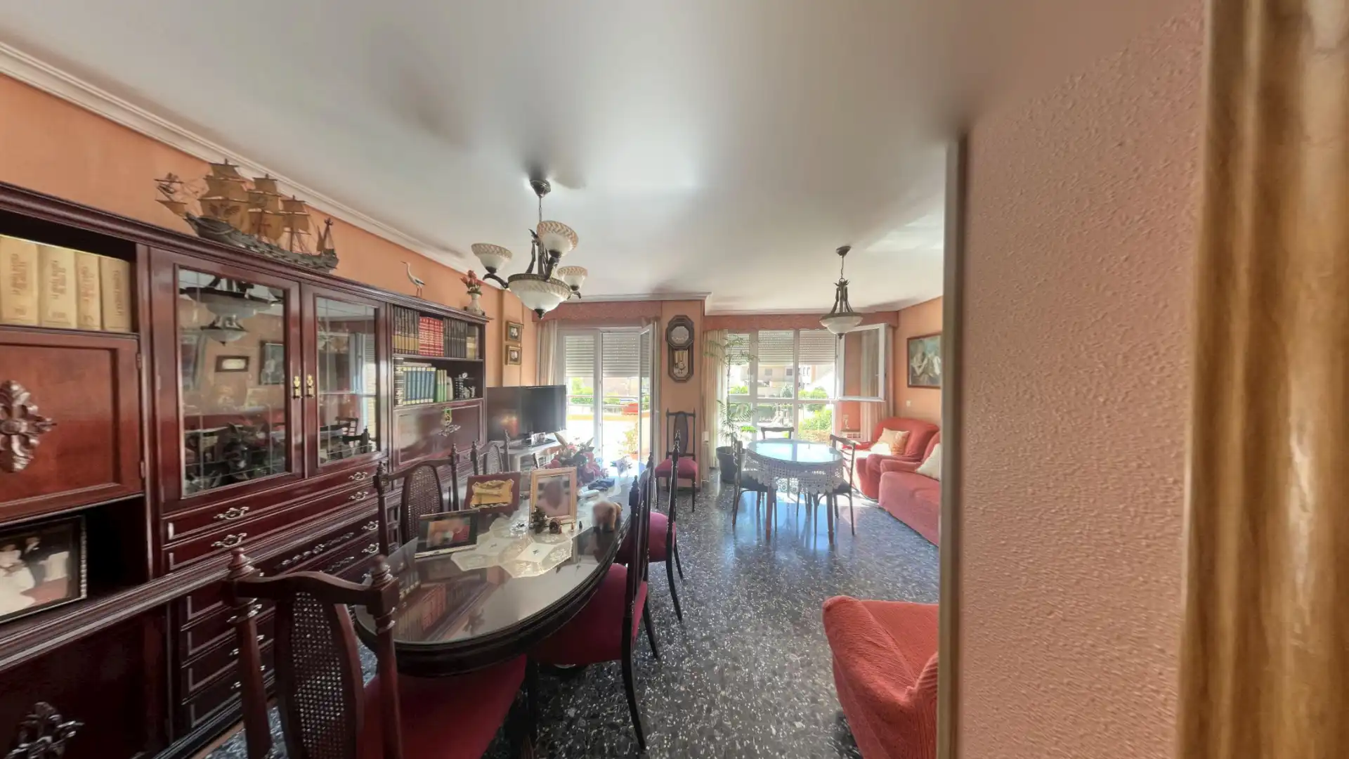 Dining room of Flat for sale in Utiel  with Heating, Furnished and Washing machine