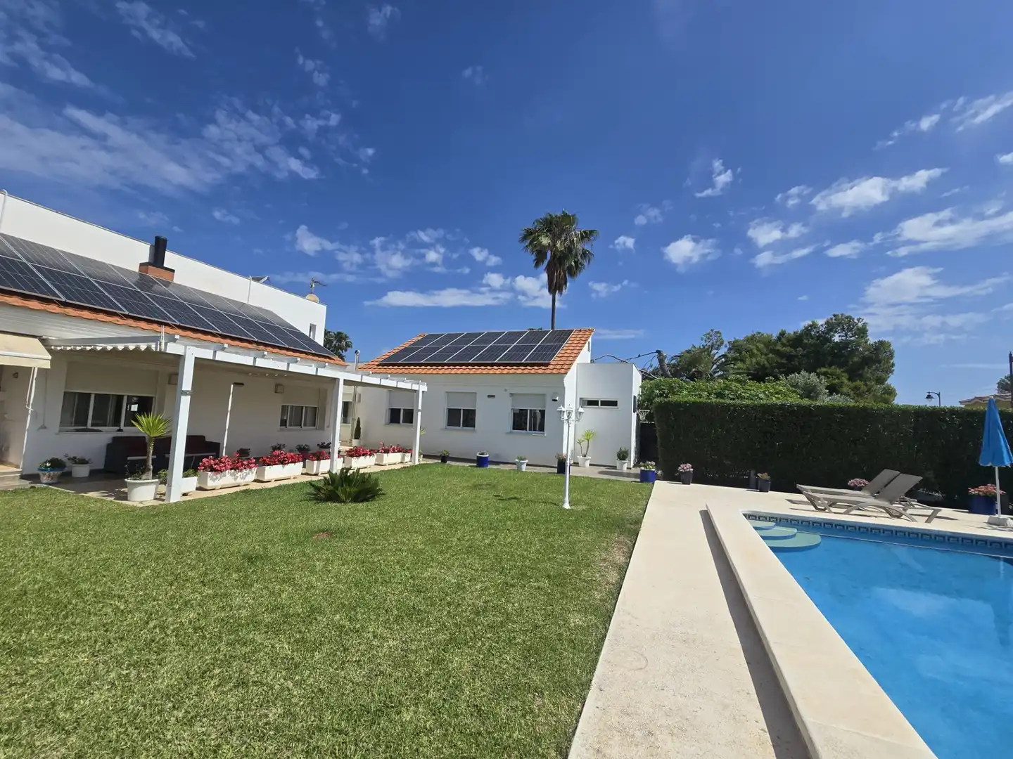 Jardí de Casa o xalet en venda en Castellón de la Plana / Castelló de la Plana amb Aire condicionat, Calefacció i Jardí privat