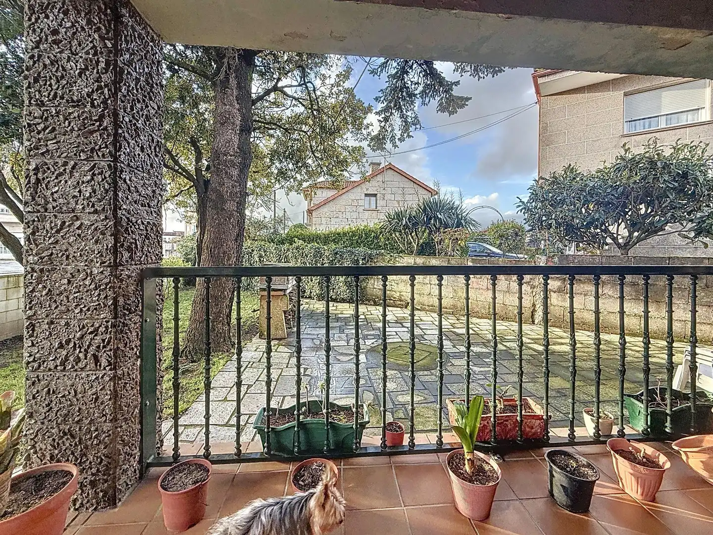 Terrasse von Haus oder Chalet zum Verkauf in Cambados mit Privatgarten und Möbliert
