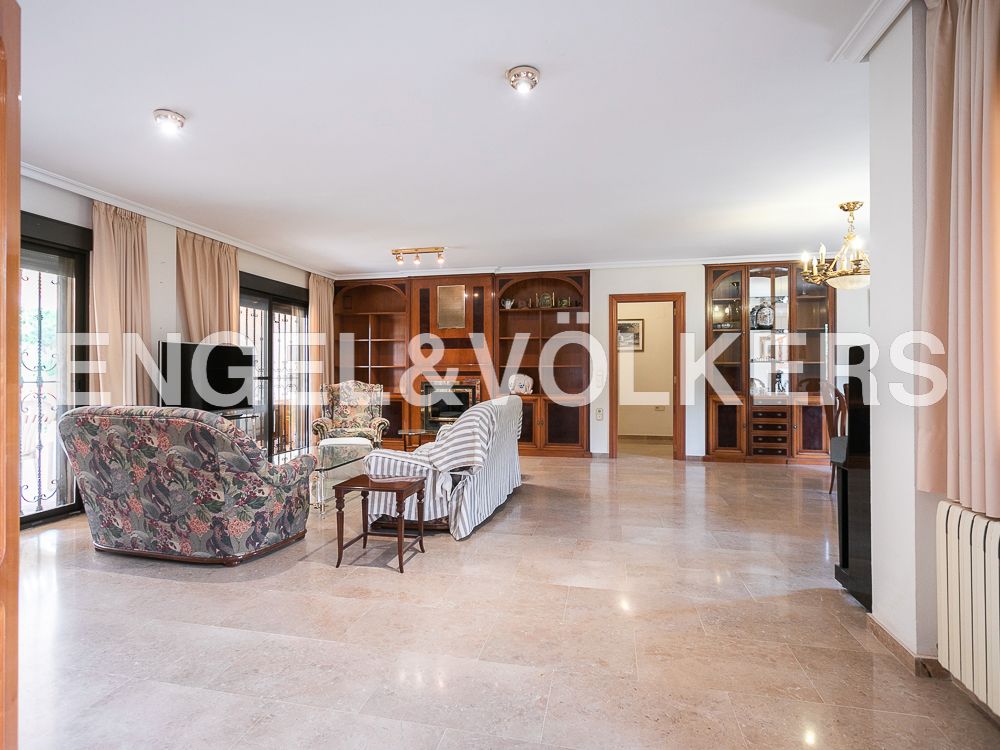 Living room of House or chalet to rent in Puçol  with Air Conditioner, Heating and Private garden