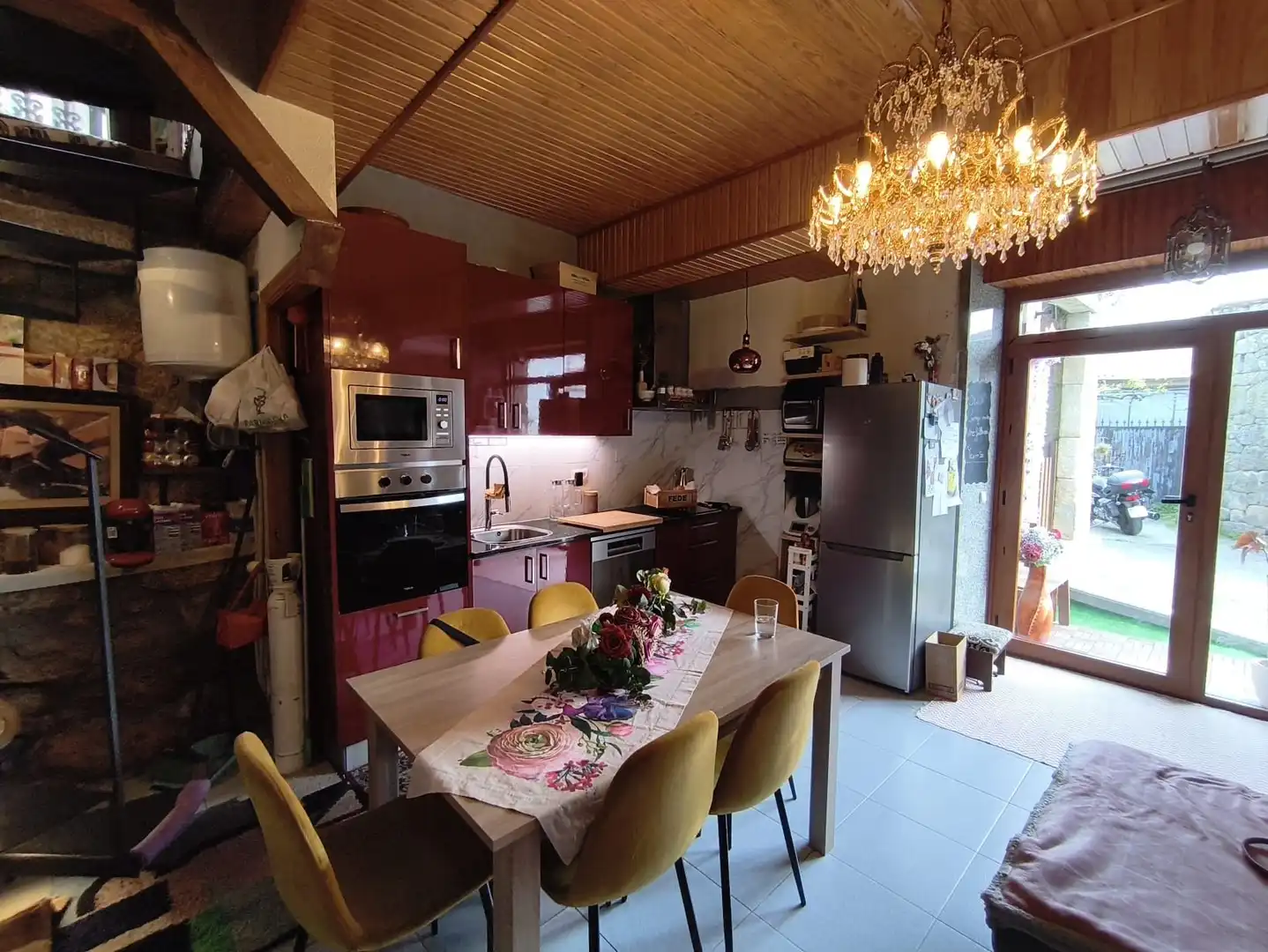 Cocina de Casa o chalet en venta en Baños de Molgas con Aire acondicionado, Trastero y Balcón