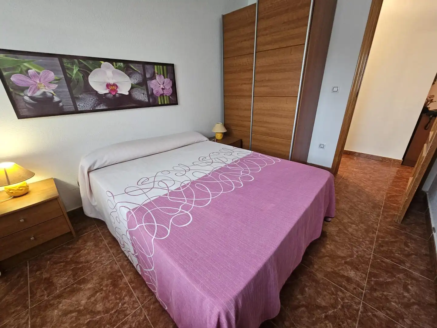 Bedroom of Flat for sale in Sueca  with Air Conditioner, Heating and Storage room