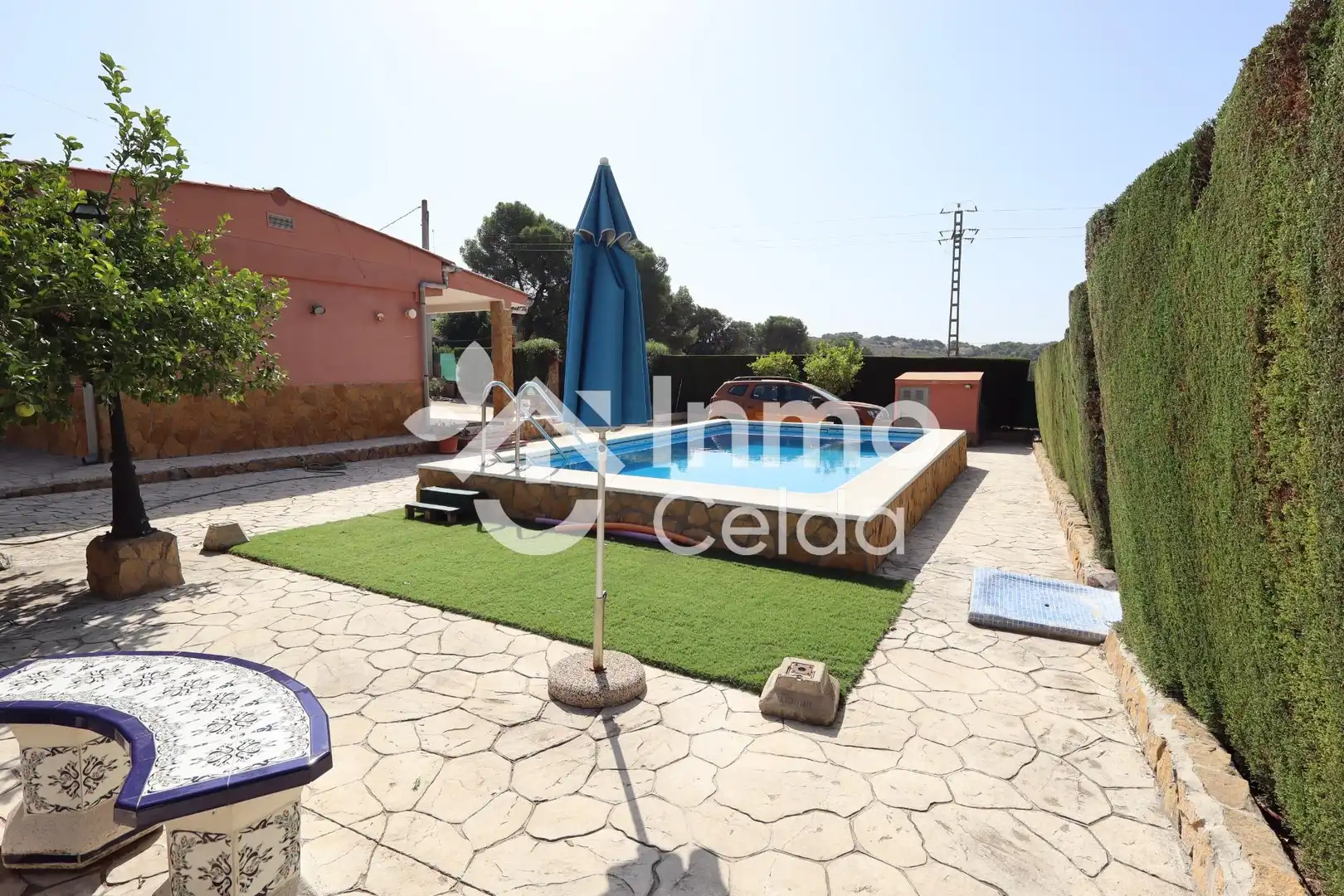 Piscina de Casa o xalet en venda en Godelleta amb Aire condicionat, Calefacció i Jardí privat