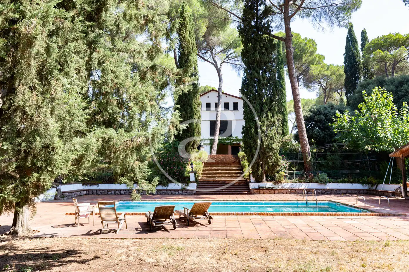 Jardín de Casa o chalet en venta en Sant Cugat del Vallès con Calefacción, Jardín privado y Terraza