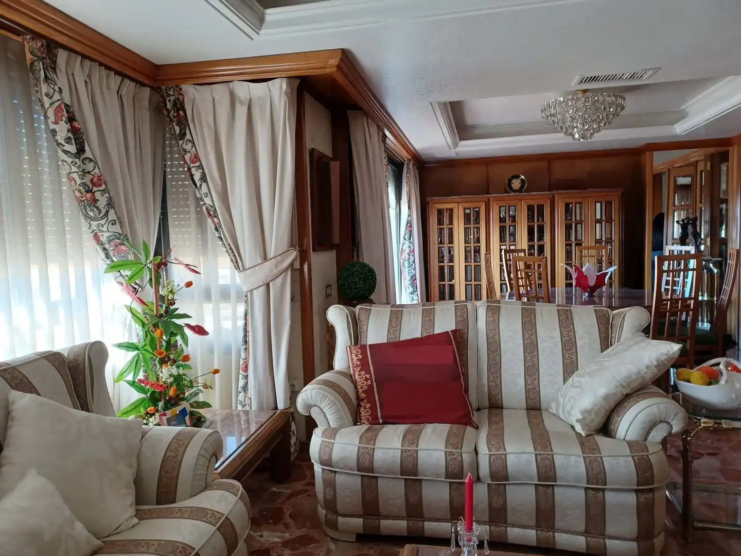 Sala de estar de Piso en venta en Albaida con Aire acondicionado, Calefacción y Trastero