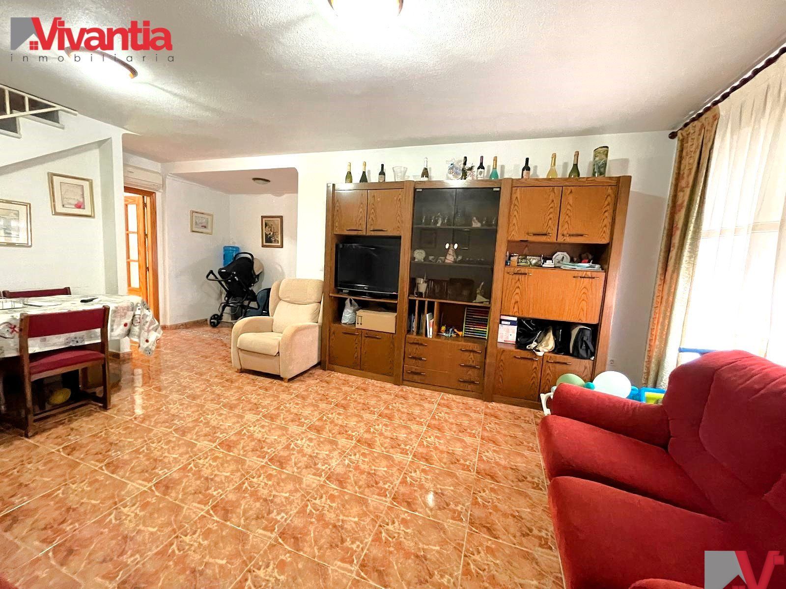 Living room of Duplex for sale in Lorca  with Air Conditioner, Terrace and Furnished