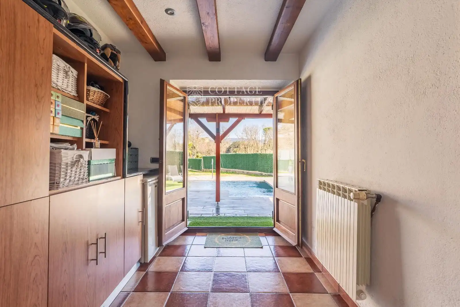 Finca rústica en venda en Sant Julià del Llor i Bonmatí amb Calefacció, Terrassa i Piscina