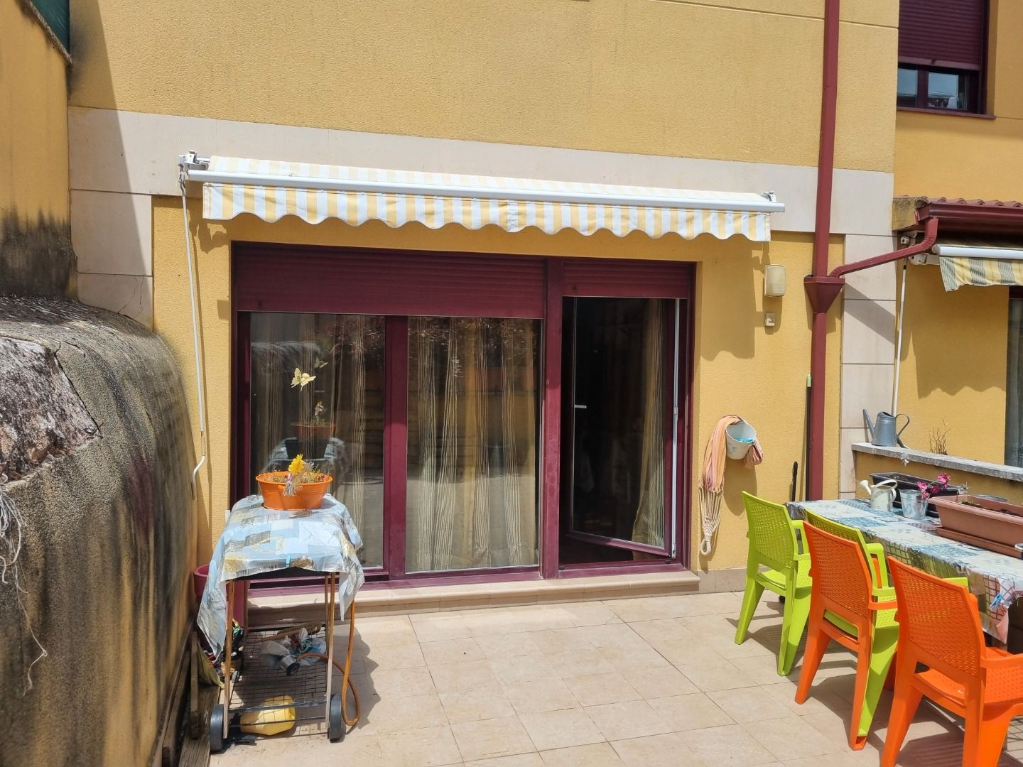 Terrace of Single-family semi-detached for sale in Burgos Capital  with Heating and Storage room