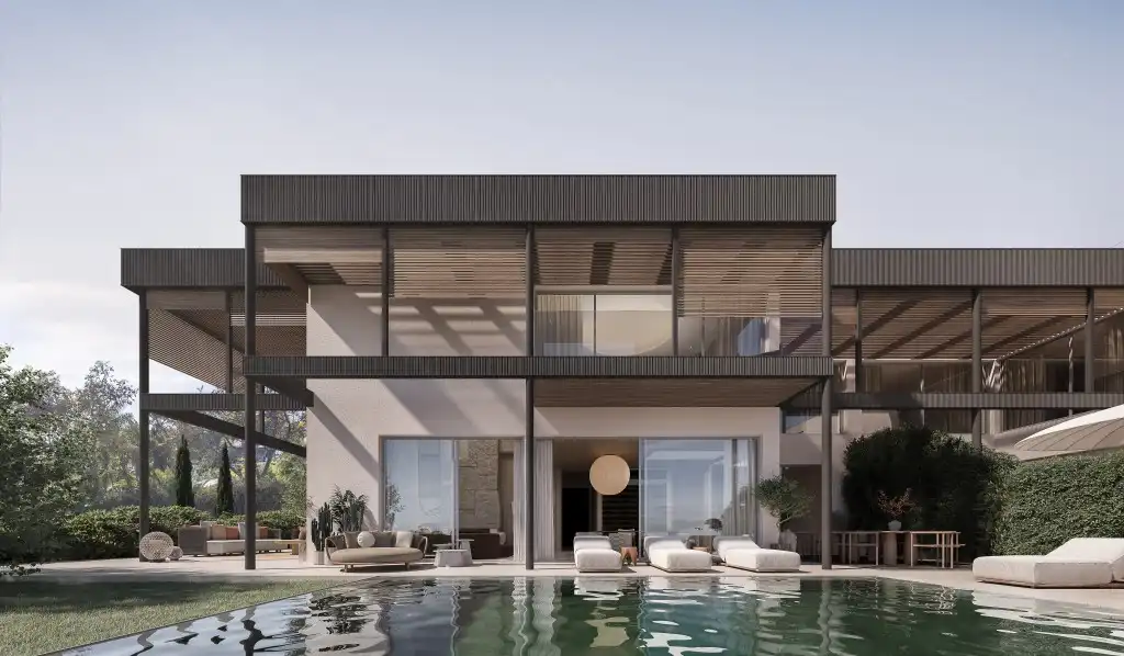 Chalet con piscina en venta en Milla de Oro