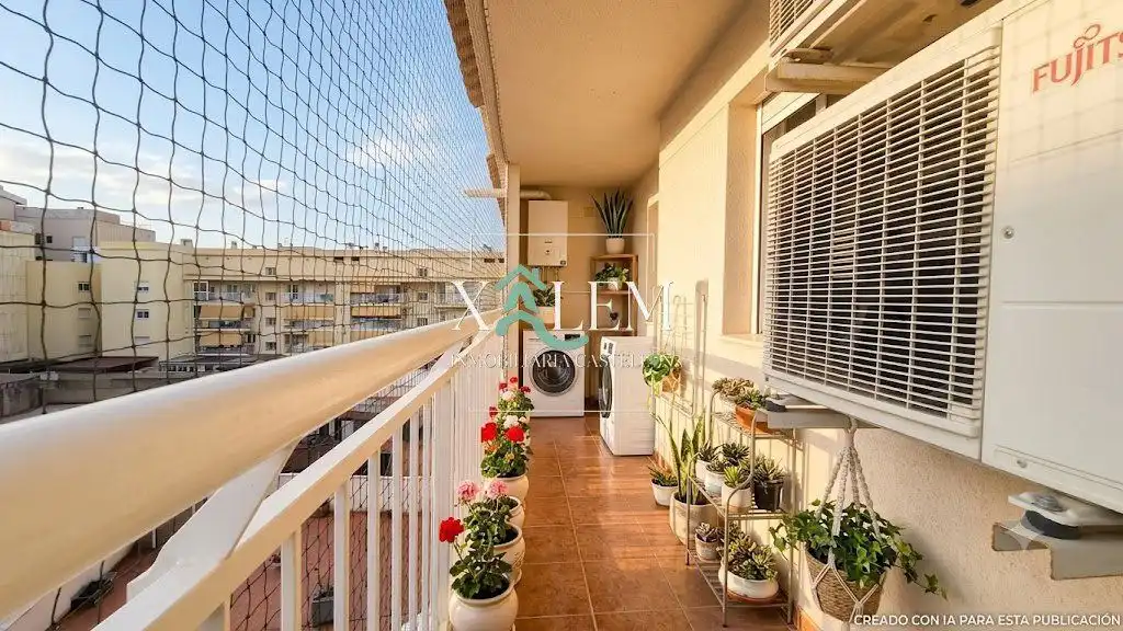 Balcony of Flat for sale in Vila-real  with Terrace, Storage room and Balcony