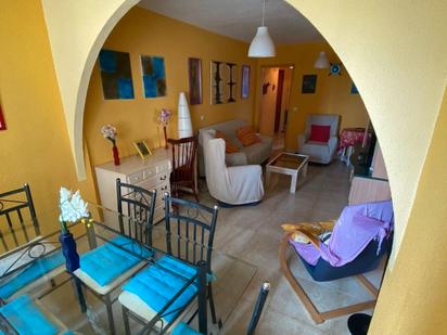 Living room of Apartment to rent in La Pobla de Farnals  with Heating, Terrace and Furnished