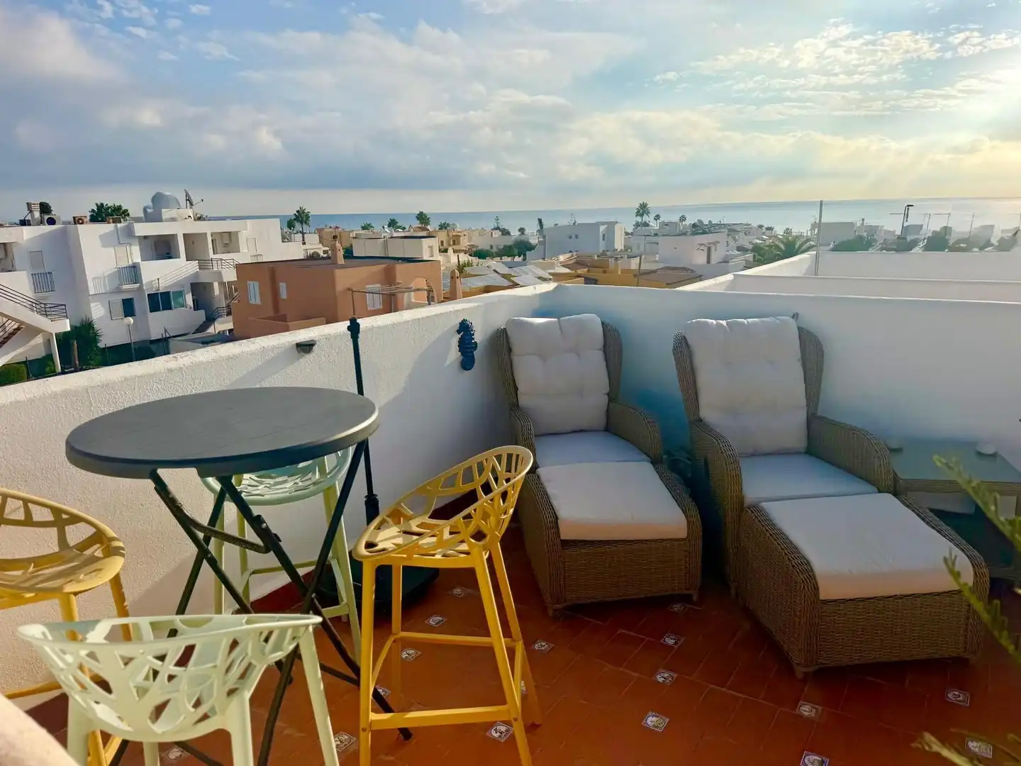 Terraza de Dúplex en venta en El Palmeral