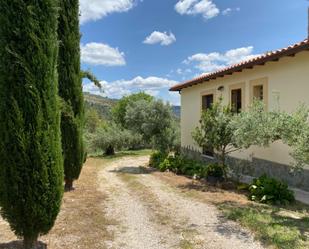 Vista exterior de Casa o xalet en venda en Auñón amb Calefacció, Jardí privat i Terrassa