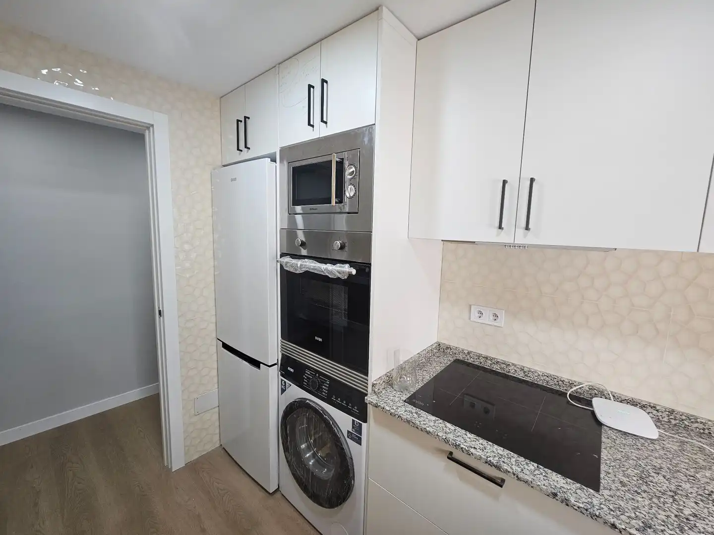 Cocina de Piso de alquiler en Madrid con Aire acondicionado y Calefacción