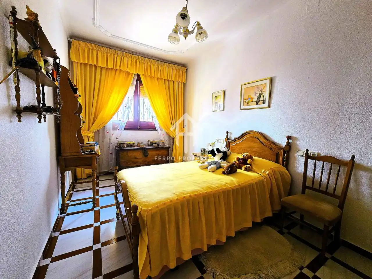 Dormitori de Casa o xalet en venda en Algarinejo amb Aire condicionat i Terrassa