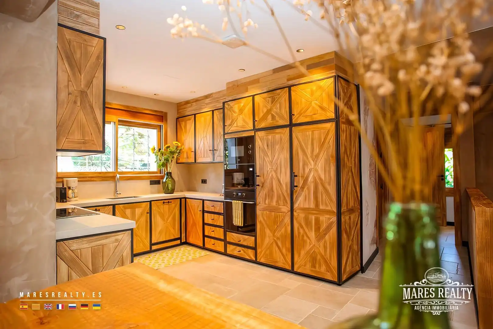Küche von Country house zum Verkauf in Vidreres mit Heizung, Privatgarten und Abstellraum