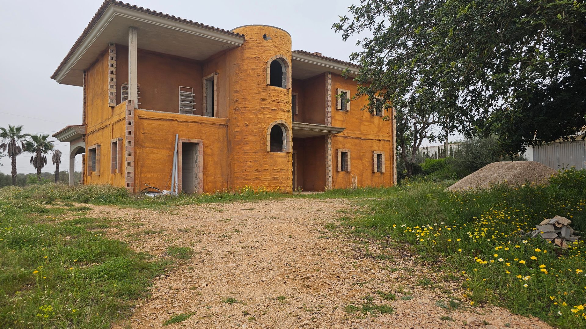 Vista exterior de Finca rústica en venda en Marratxí amb Aire condicionat, Calefacció i Jardí privat