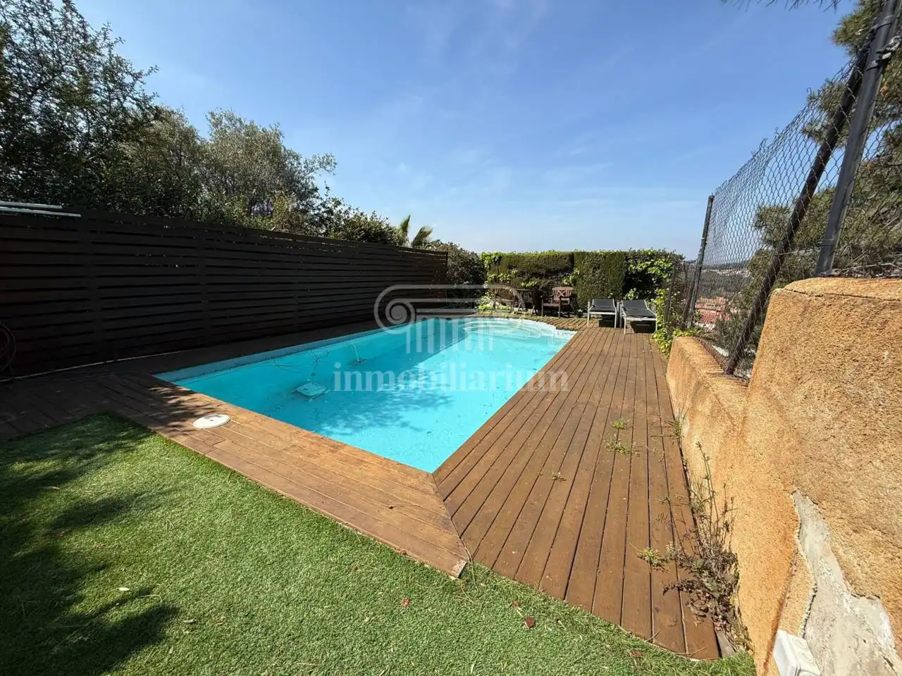 Piscina de Casa o chalet en venta en Blanes con Aire acondicionado, Calefacción y Jardín privado