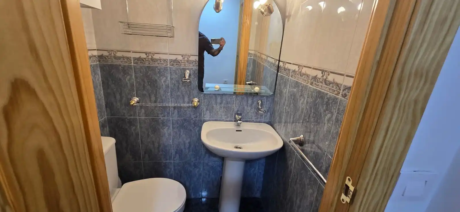 Badezimmer von Wohnung zur Miete in Puertollano mit Klimaanlage, Terrasse und Möbliert