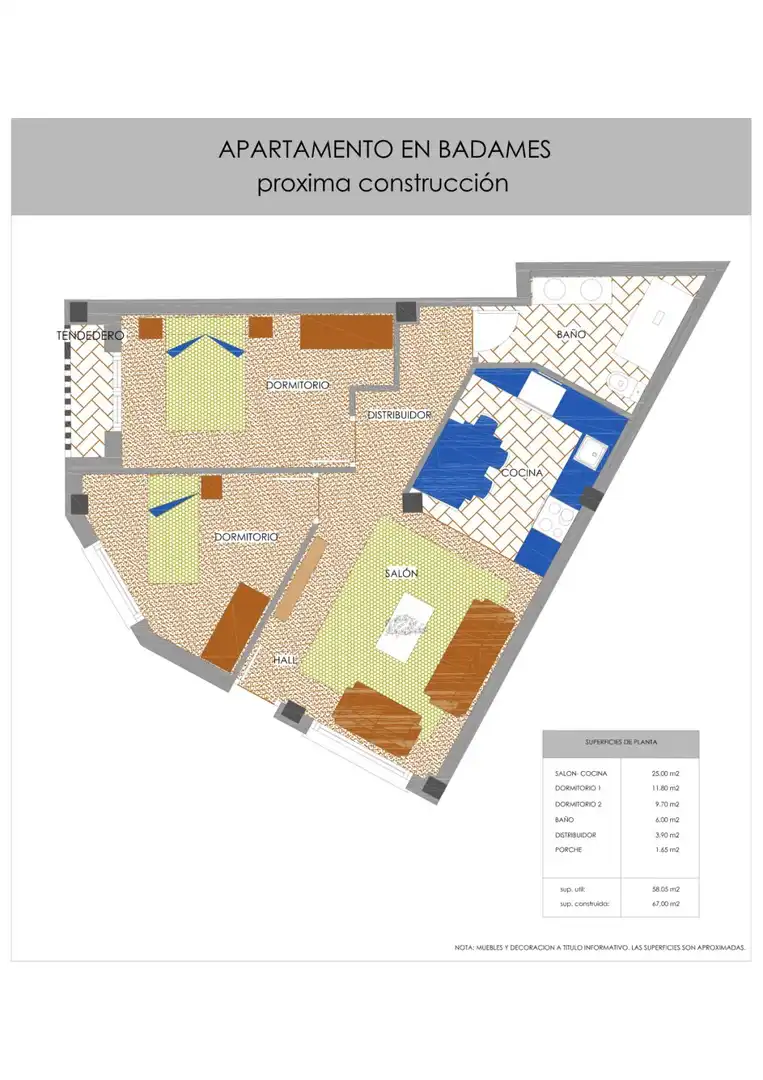 Piso en venta en Voto
