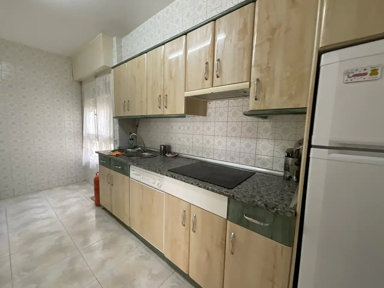 Kitchen of Flat for sale in Santo Domingo de la Calzada  with Heating, Furnished and Balcony