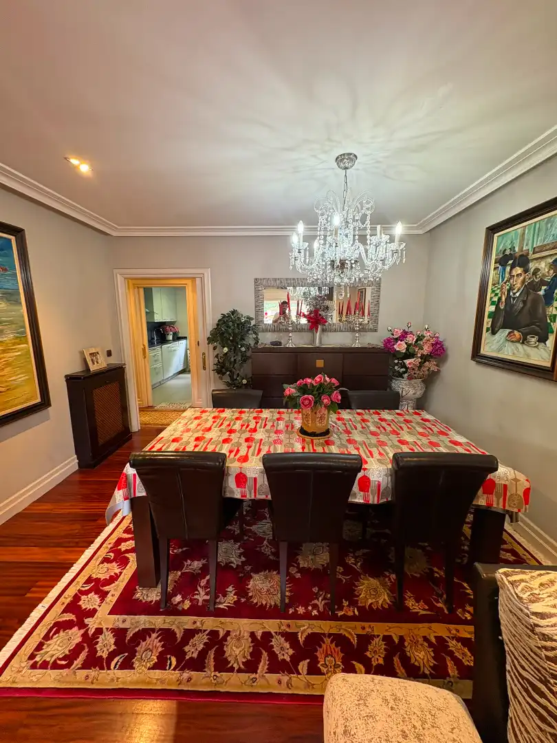 Comedor de Apartamento de alquiler en Bilbao  con Calefacción, Amueblado y Horno