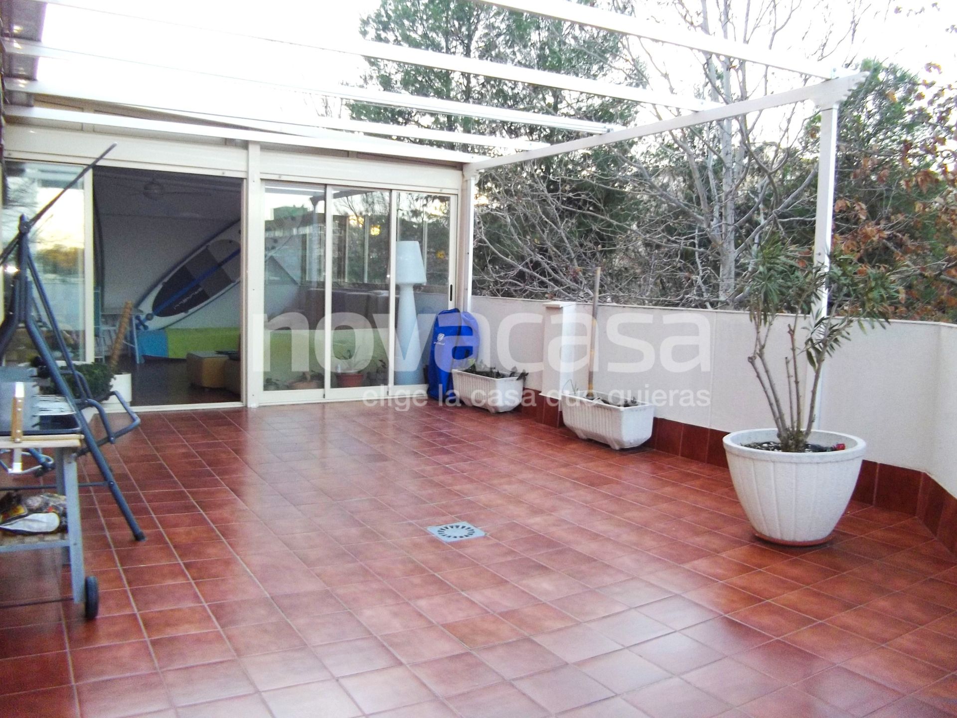 Terraza de Piso en venta en  Albacete Capital con Calefacción, Jardín privado y Parquet