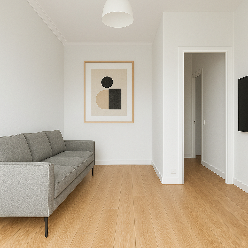 Living room of Flat for sale in  Barcelona Capital  with Heating