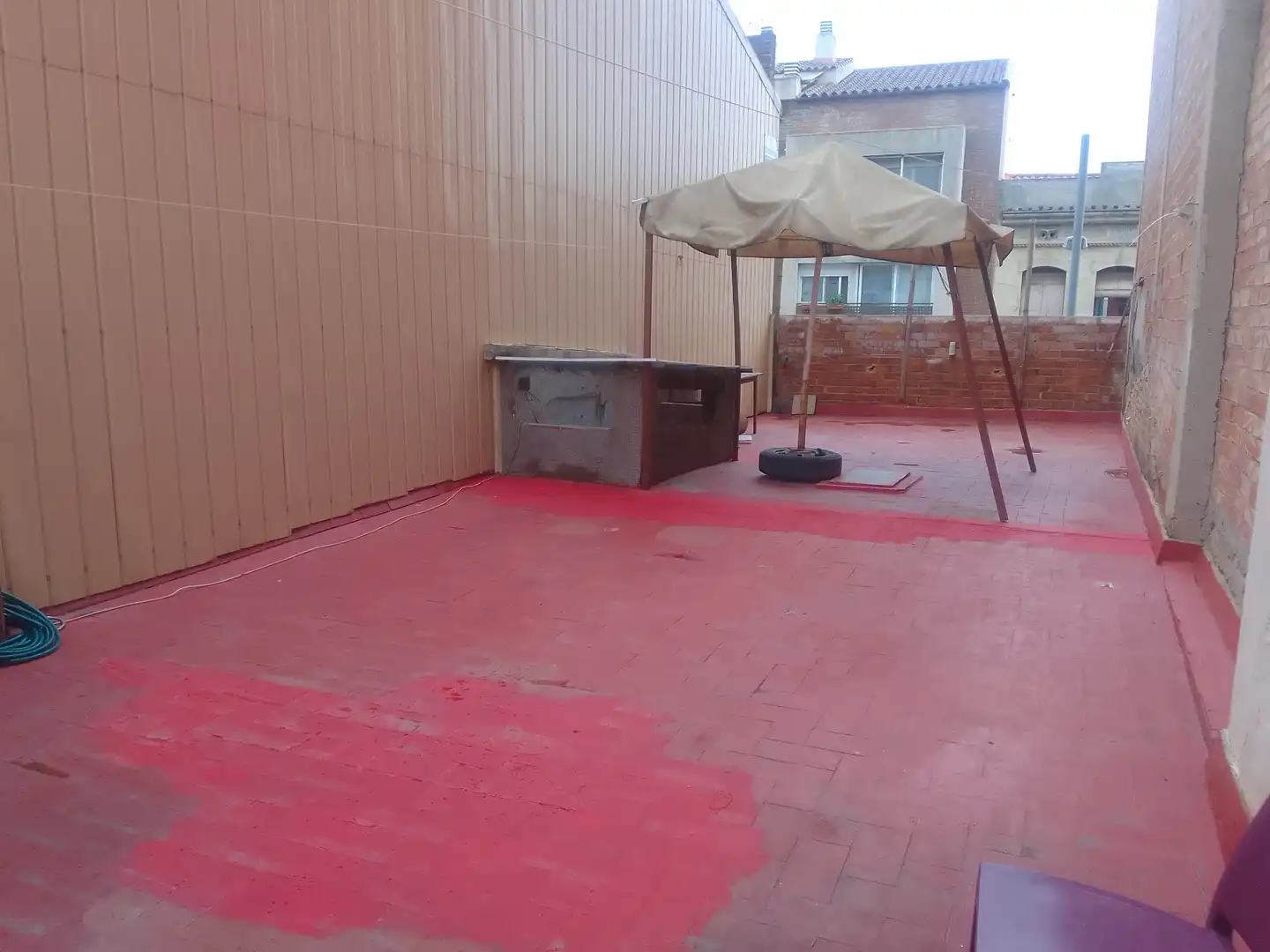 Terrassa de Casa adosada en venda en Badalona amb Balcó