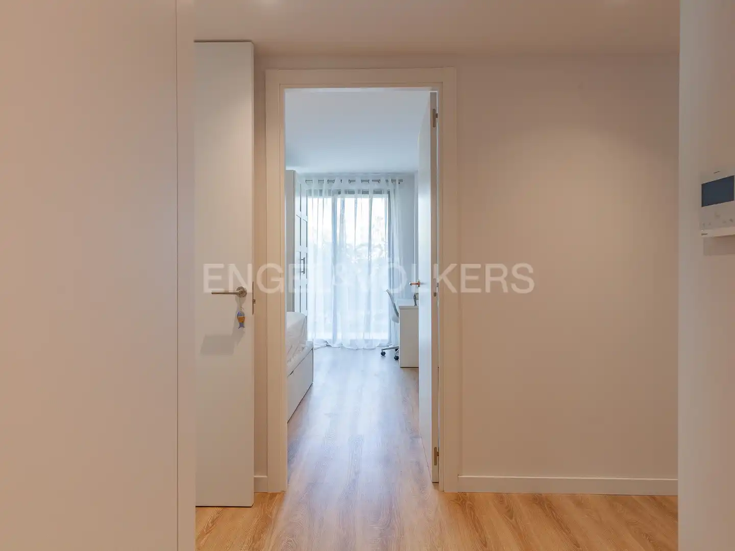 Schlafzimmer von Wohnungen zur Miete in Sitges mit Klimaanlage, Heizung und Privatgarten