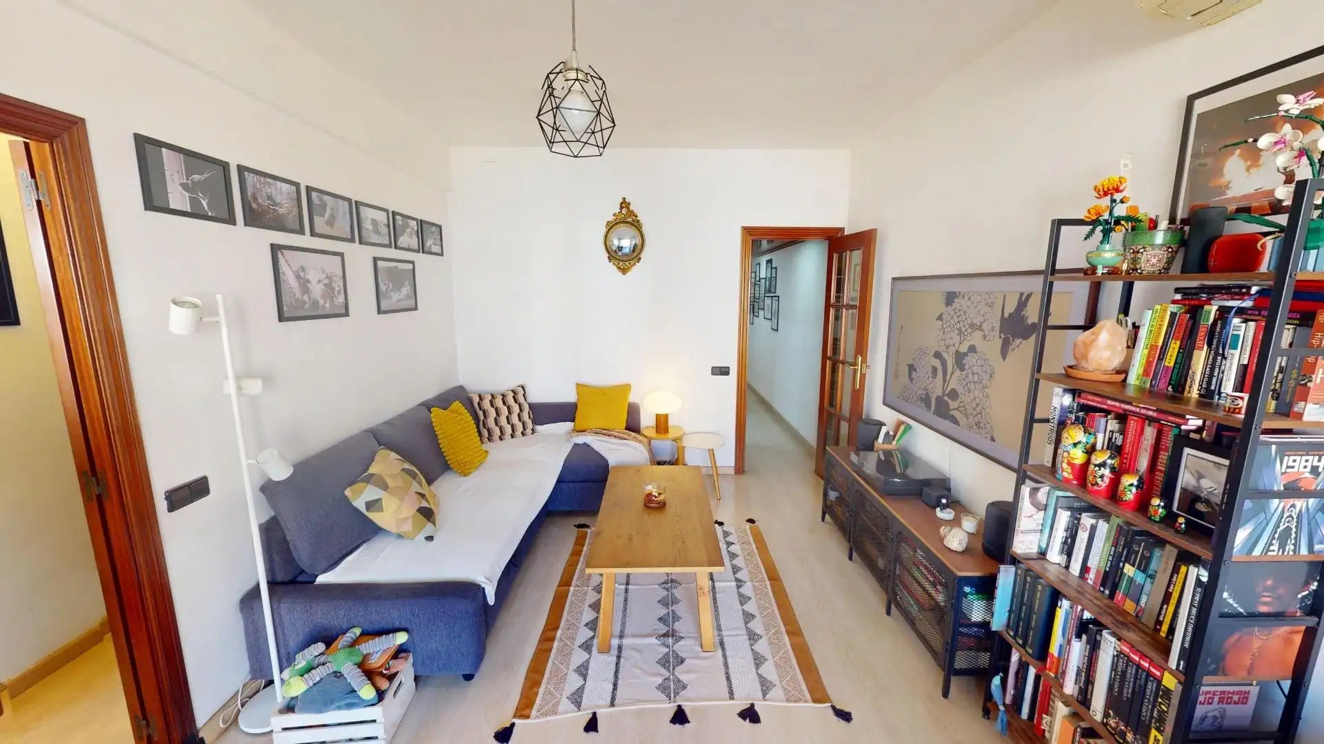 Sala de estar de Piso en venta en Barcelona con Terraza y Balcón