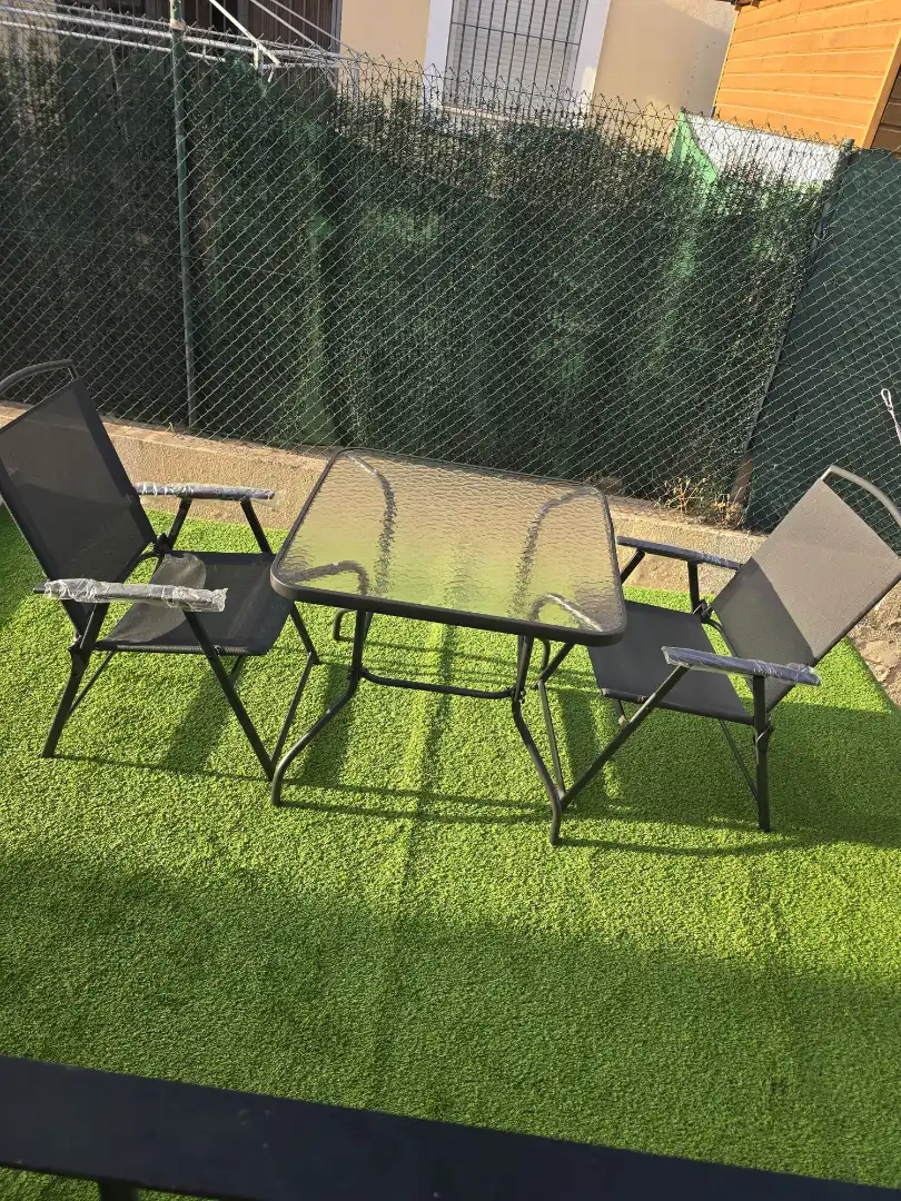 Garten von Loft zur Miete in Málaga mit Möbliert, Waschmaschine und Mikrowelle