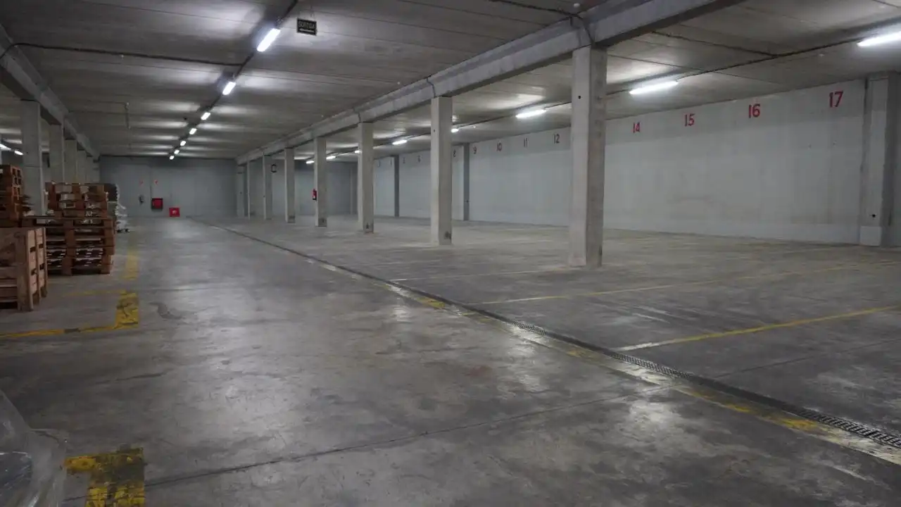 Aparcament de Nau industrial en venda en Gualba amb Alarma