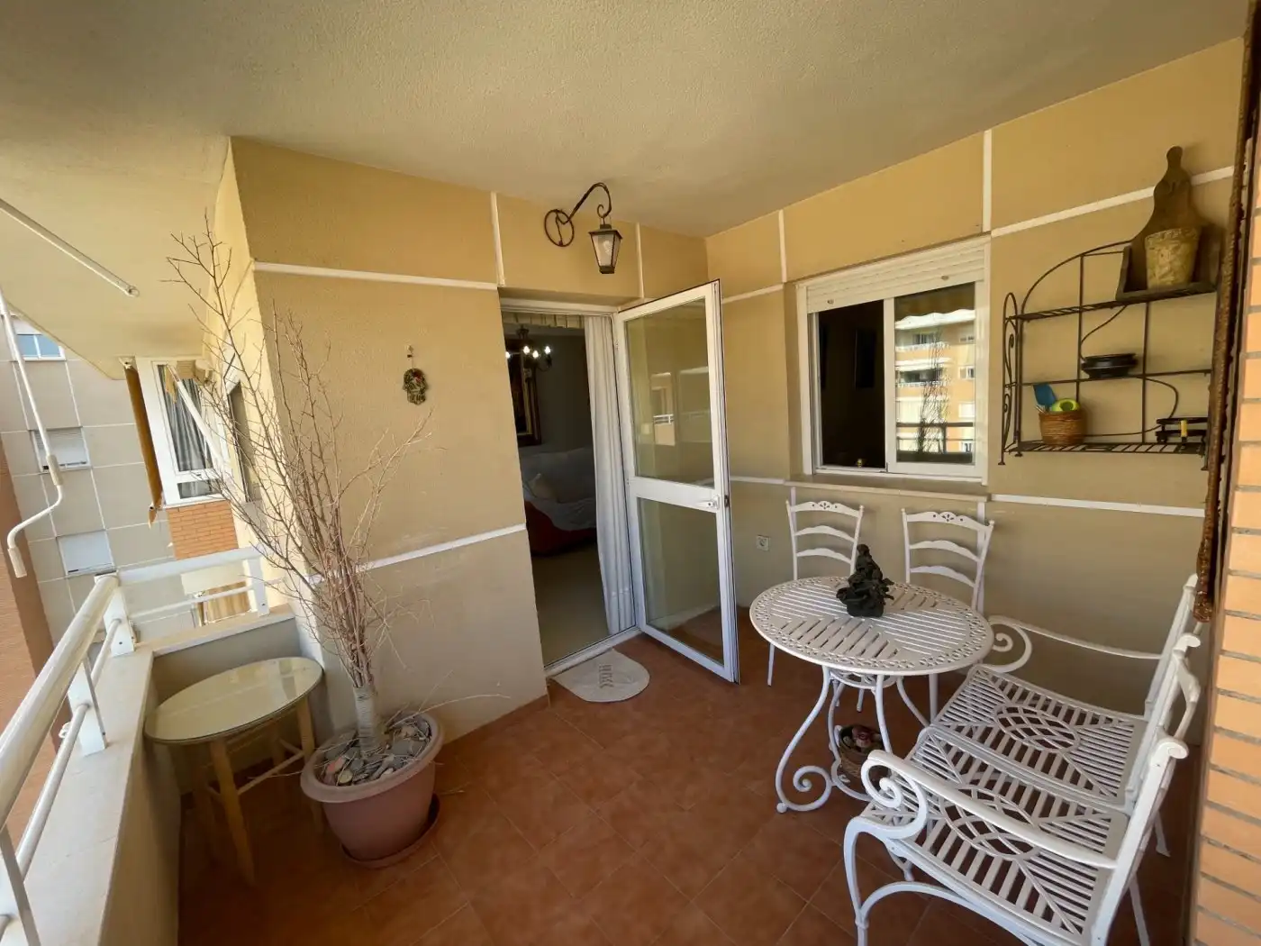Balcony of Apartments for rent in Málaga  with Terrace, Furnished and Community pool