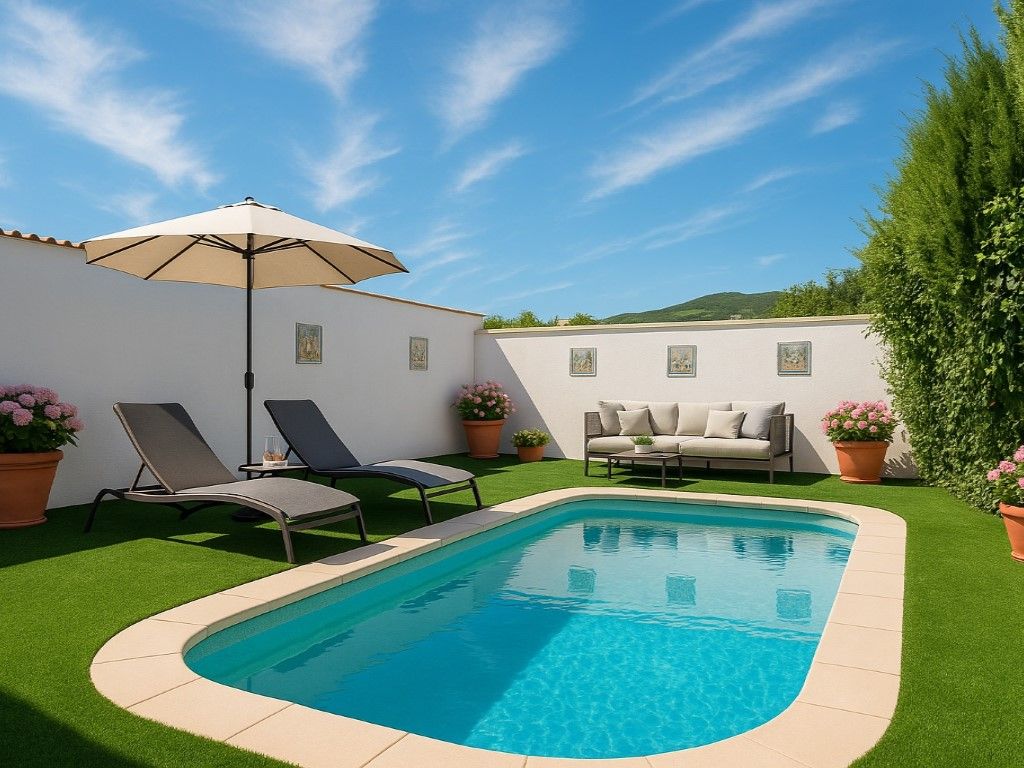 Piscina de Casa o xalet en venda en Torrelles de Foix amb Calefacció i Forn