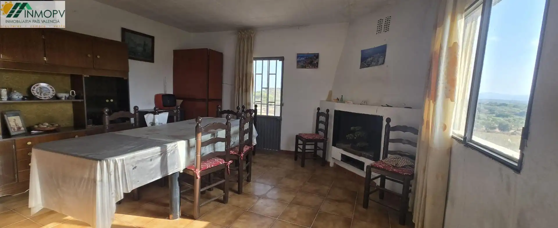 Menjador de Finca rústica en venda en Vinaròs