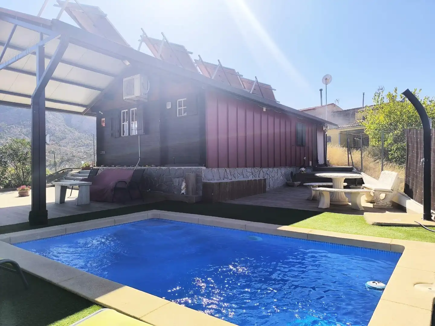 Villa mit Pool zum Verkauf in El Fenazar - Campotéjar