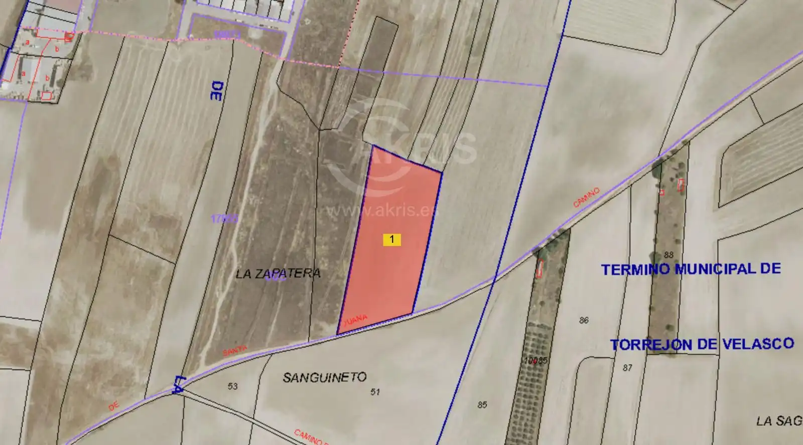 Rural land for sale in Poligono 005