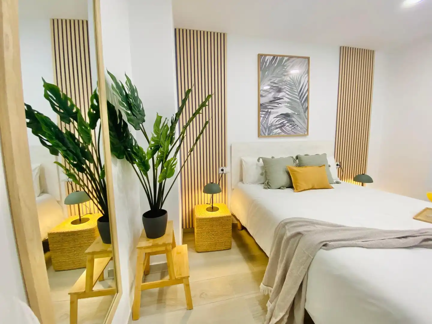Habitación de Piso de alquiler en Málaga con Aire acondicionado, Calefacción y Amueblado
