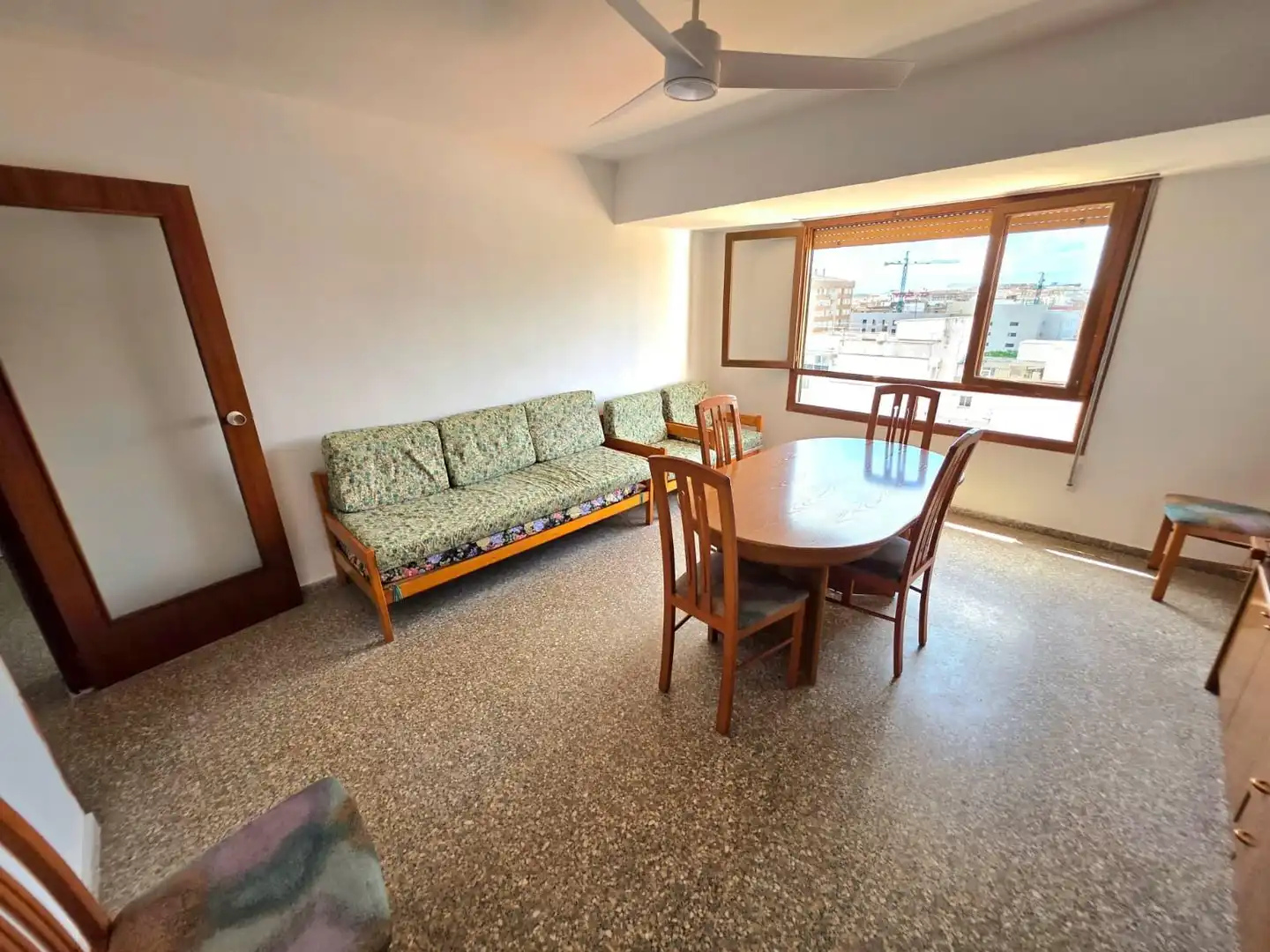 Sala de estar de Piso en venta en Castellón de la Plana / Castelló de la Plana con Terraza