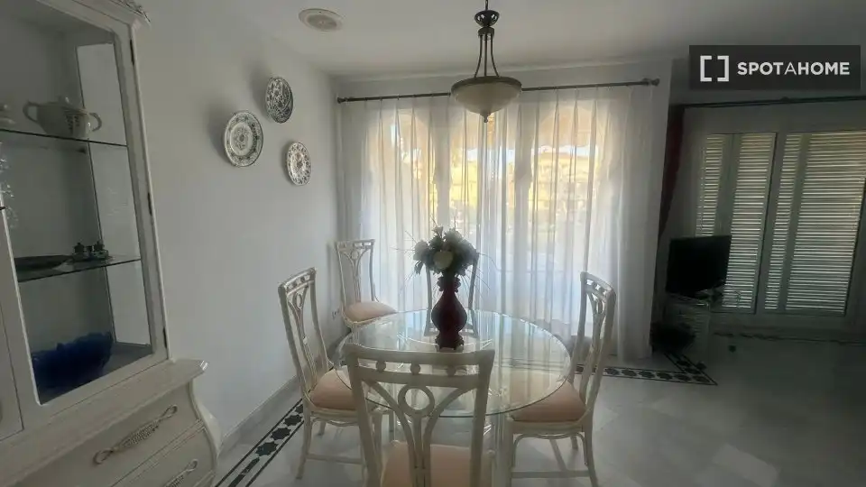 Dining room of Apartments for share in Dénia  with Air Conditioner, Terrace and Furnished
