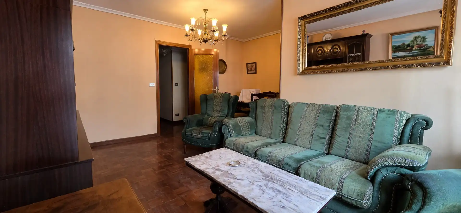 Wohnzimmer von Wohnung zum Verkauf in Palencia mit Heizung und Möbliert