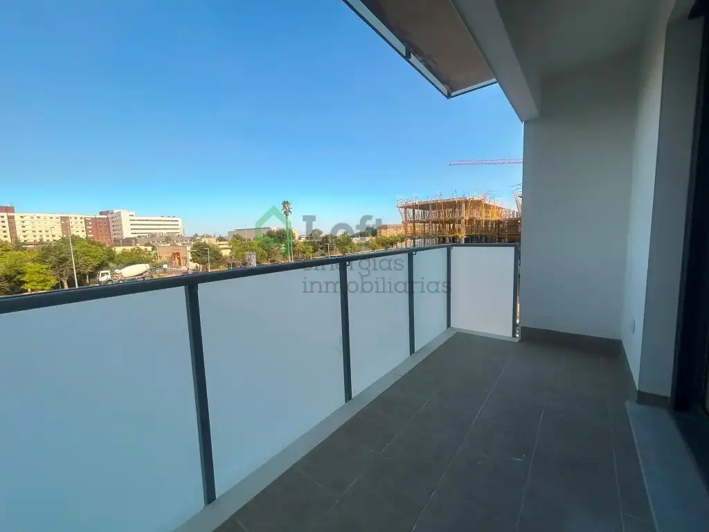 Terrassa de Apartament de lloguer en Badajoz amb Terrassa i Piscina comunitària