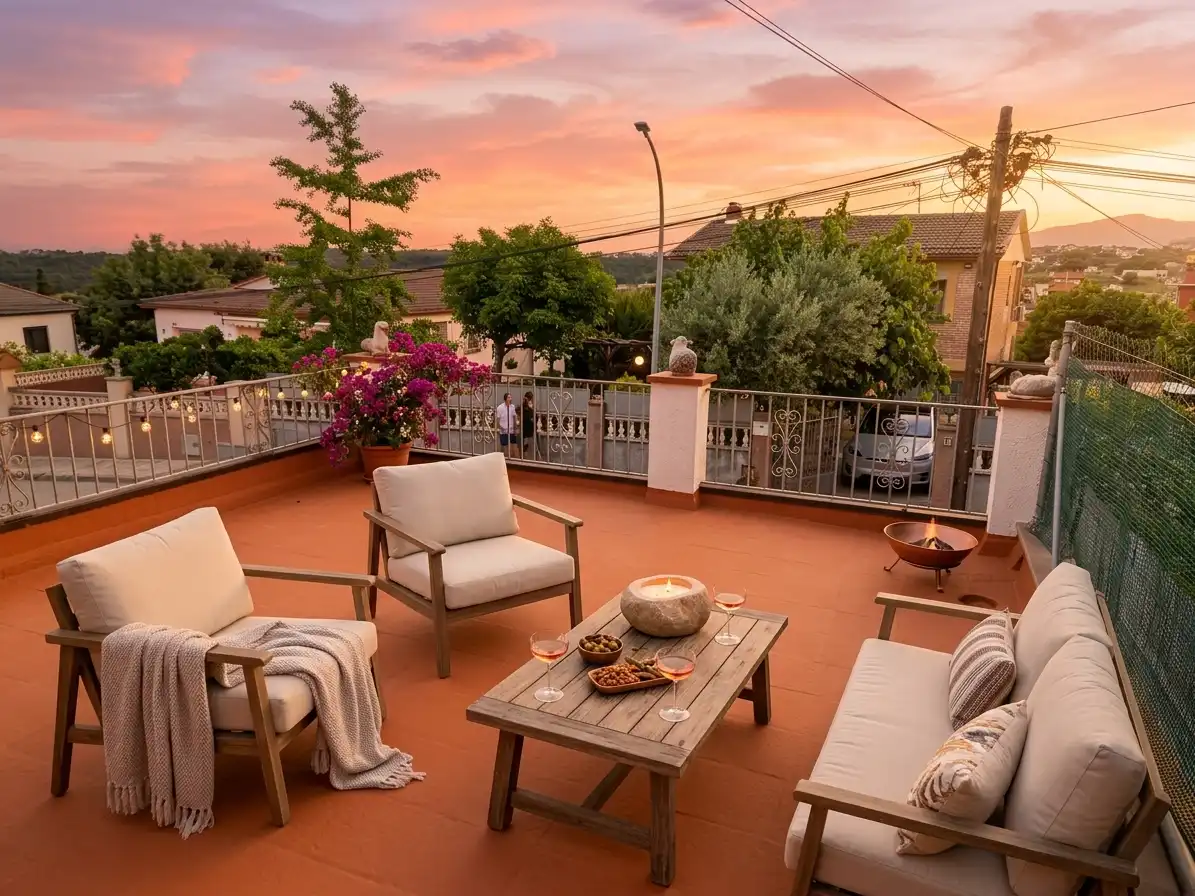 Casa con terrazza in vendita a Carrer de Sant Eduard