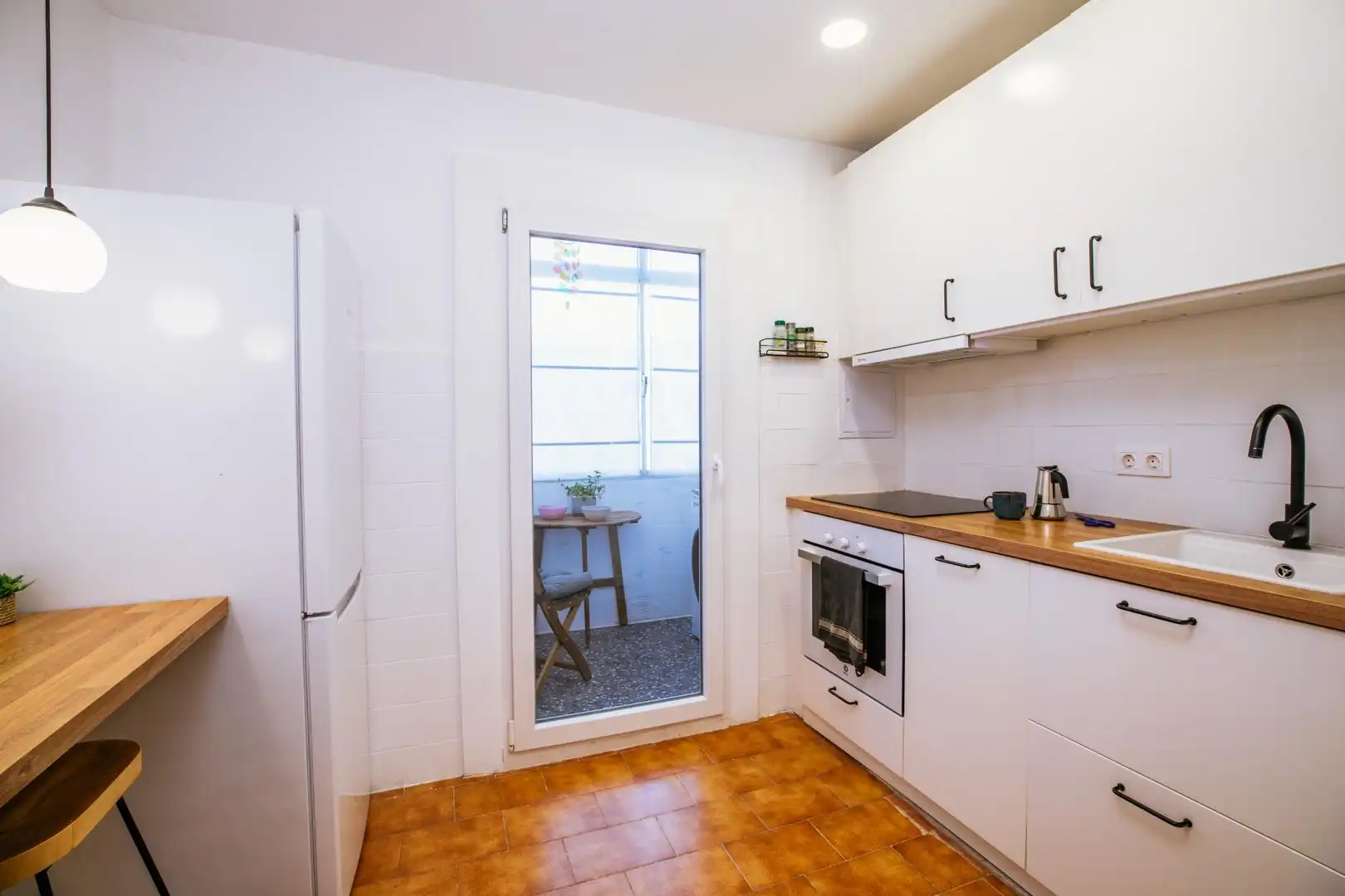 Küche von Wohnung zum Verkauf in Sabiñánigo mit Heizung, Abstellraum und Möbliert