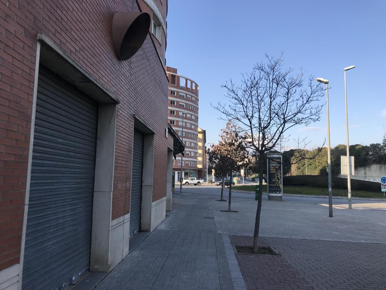 Vista exterior de Local de alquiler en Granollers