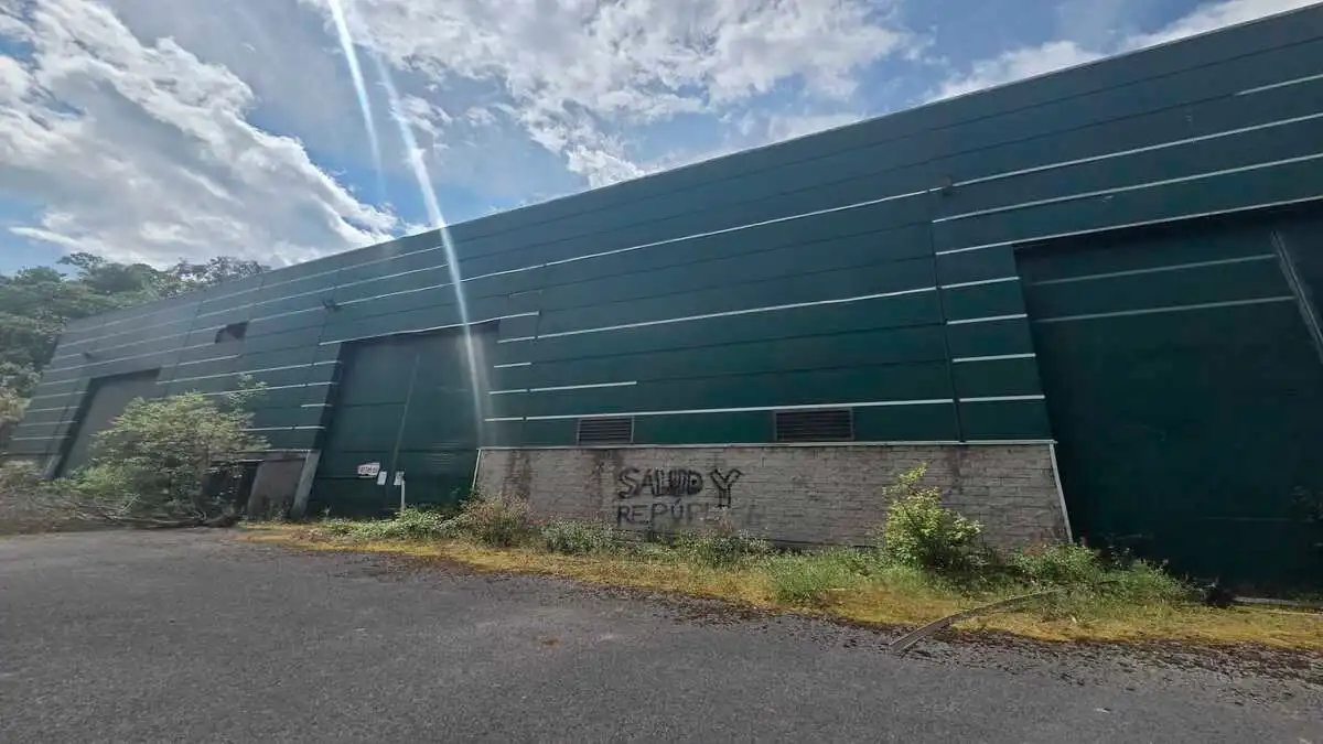 Exterior view of Industrial buildings for sale in Mieres (Asturias)